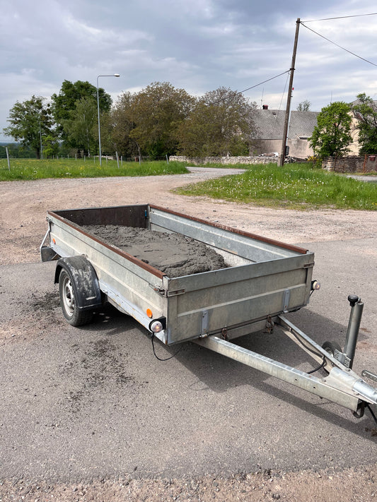 750kg sklopný vozík 3m x 1,7m