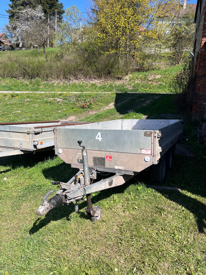 Elektricky sklopný Dvouosý vozík 2000kg